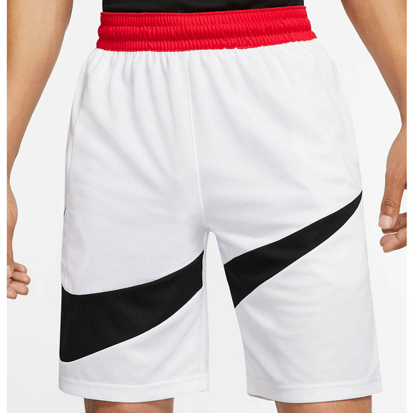 🏀 CLASSIC B-BALL SHORTS WHITE /BLACK MEDIUM Nike - Picture 5 of 12